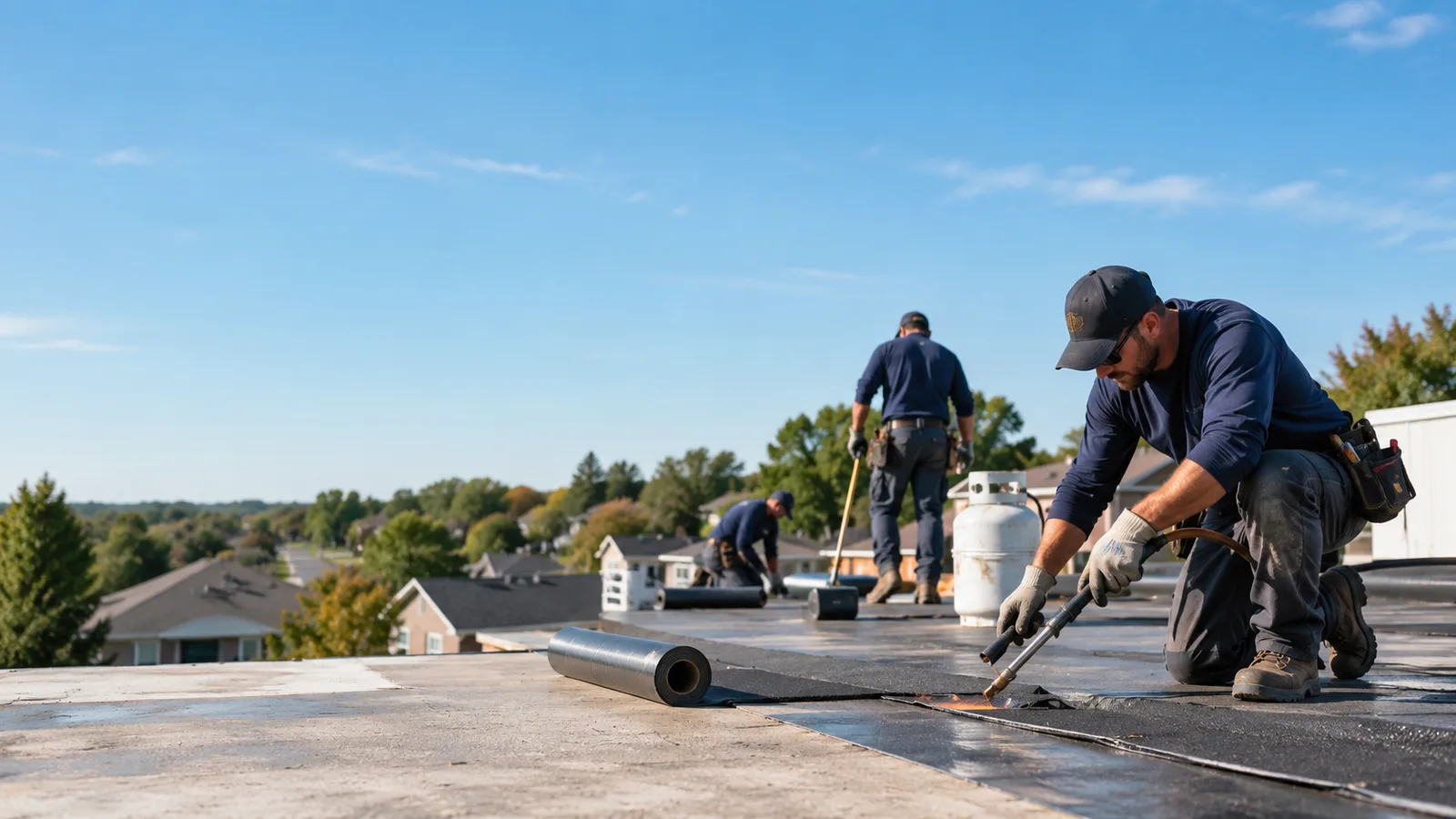 Flat Roof Leak Repair providers in Saranac, MI
